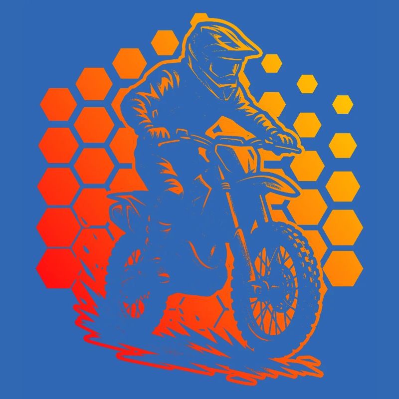 Conception compacte du motocross