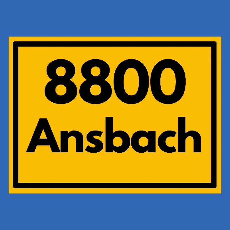 OLD POSTCODE POSTCODE RETRO 8800 ANSBACH FRANKEN