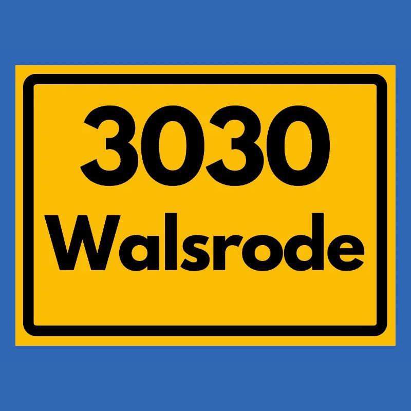 OLD POSTCODE POSTCODE RETRO 3030 WALSRODE VOGELW.