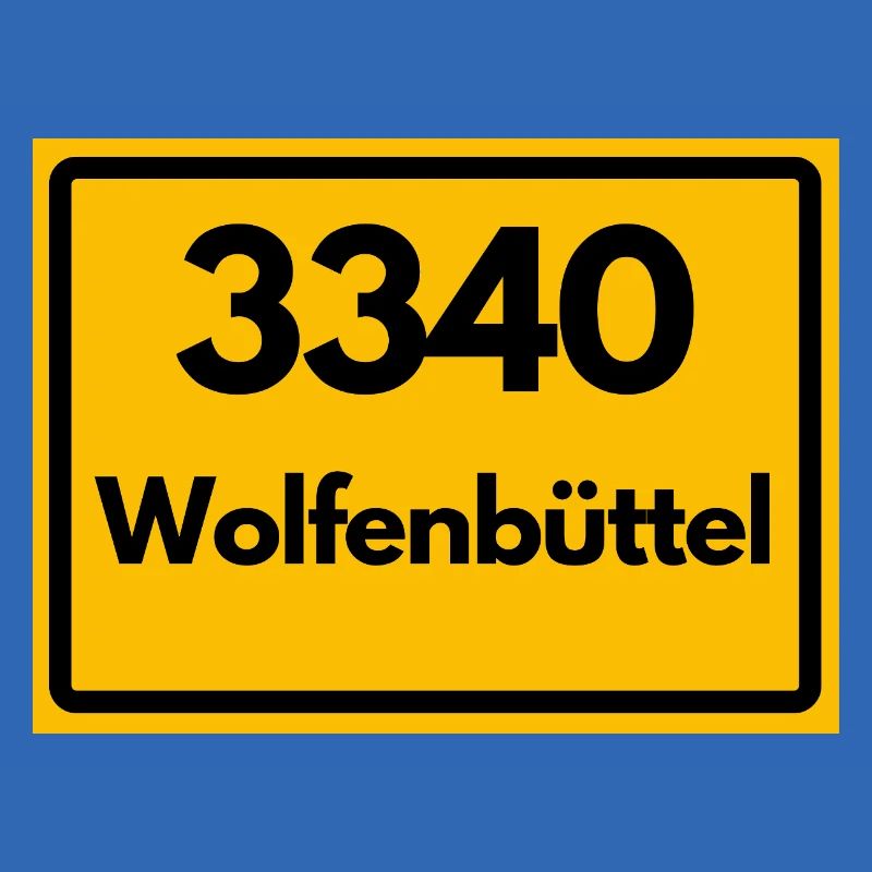 OLD POSTCODE POSTCODE RETRO 3340 WOLFENBÜTTEL