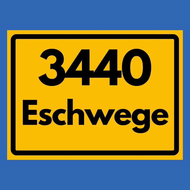 OLD POSTCODE ZIP CODE RETRO 3440 ESCHWEGE