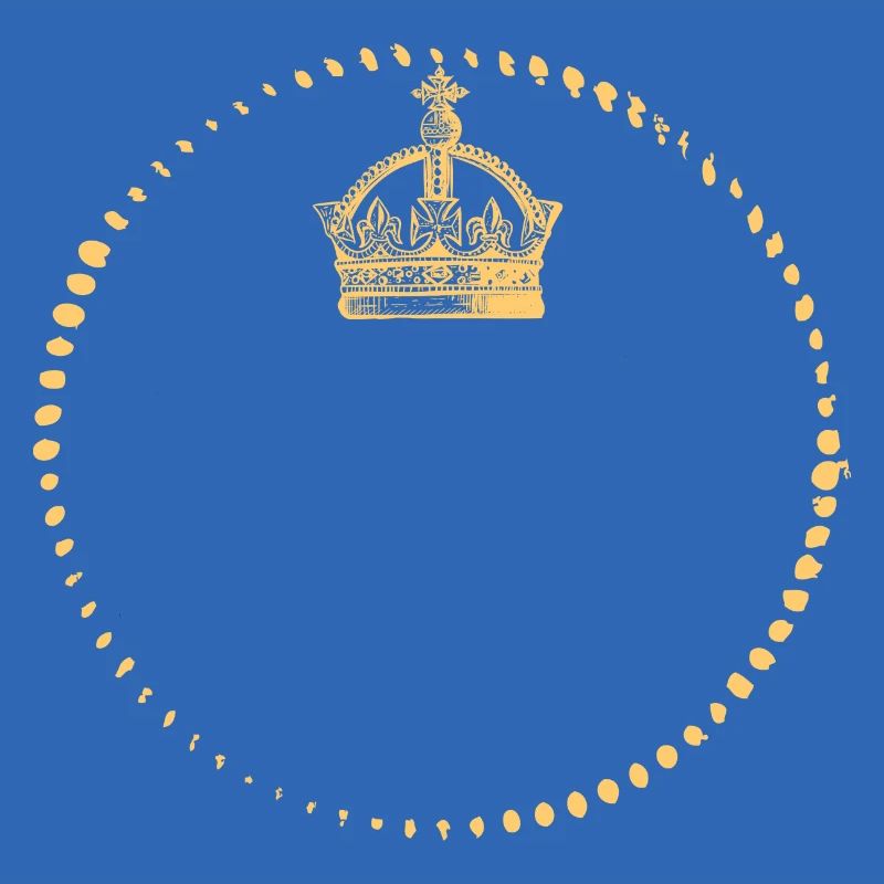 Krone - King - Queen - EIGENEN TEXT EINGEBEN