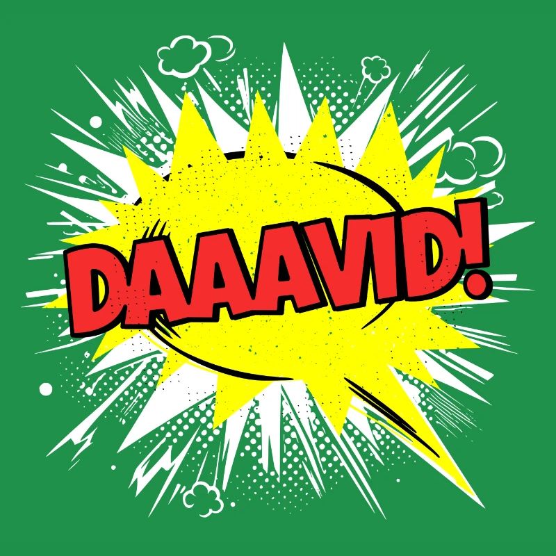 David Nom drôle bulle de dialogue Daaavid !