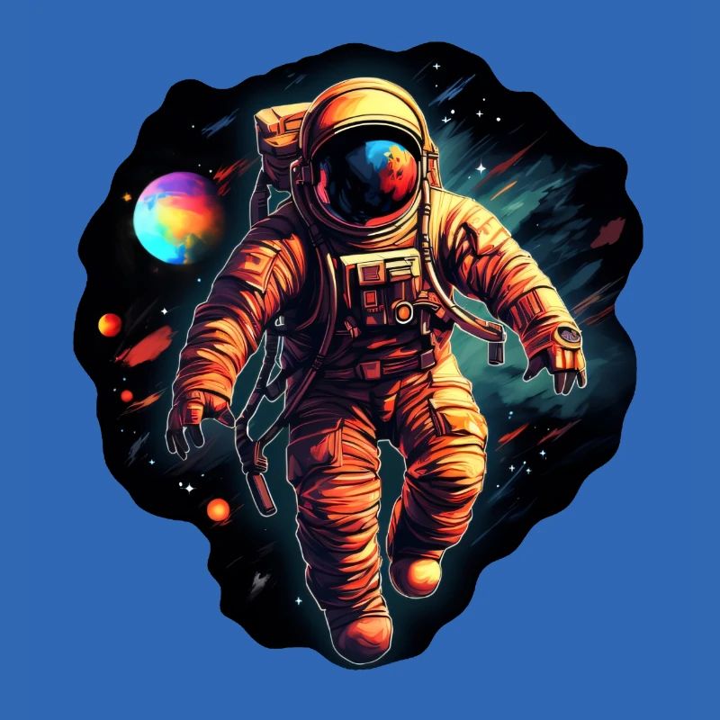 Astronaute en sortie dans l’espace