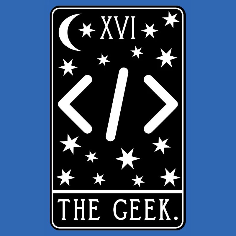 Programmierer Tarotkarte - Code für Entwickler von Programmier-Geeks