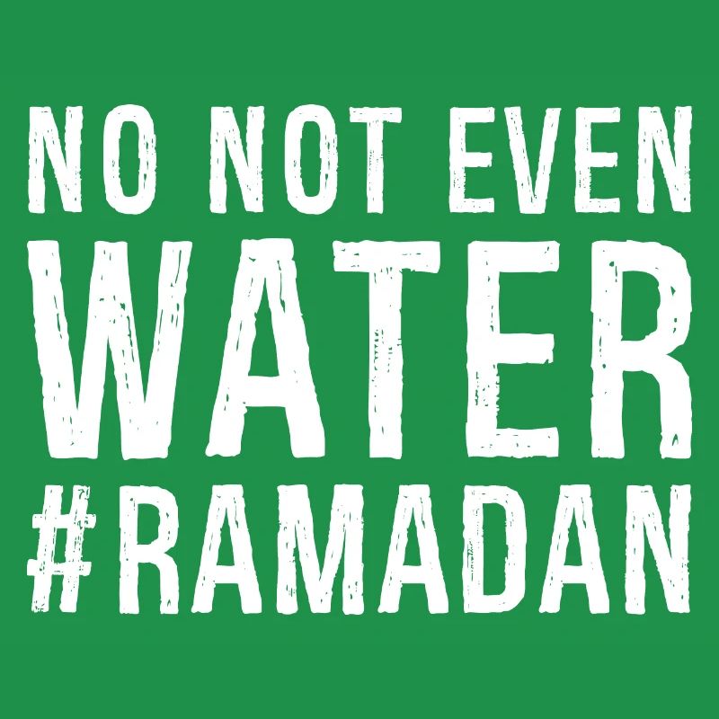 Nein nicht einmal Wasser Ramadan