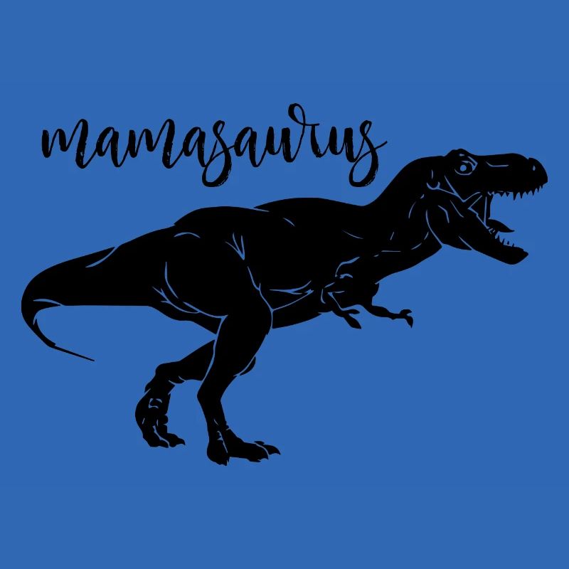 Mamasaurus Mutter Dino T-Rex Mom Dinosaurier Mama