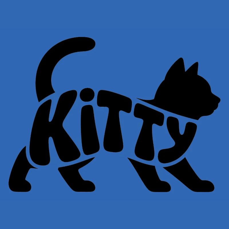 Kitty - Conception de chat de compagnie mignon