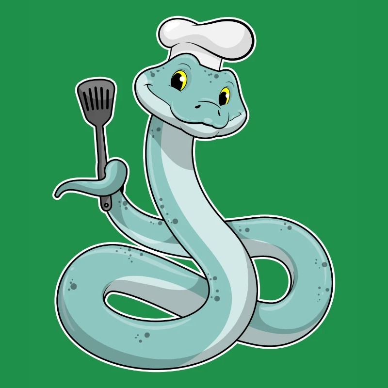 Queue as a chef with a chef's hat