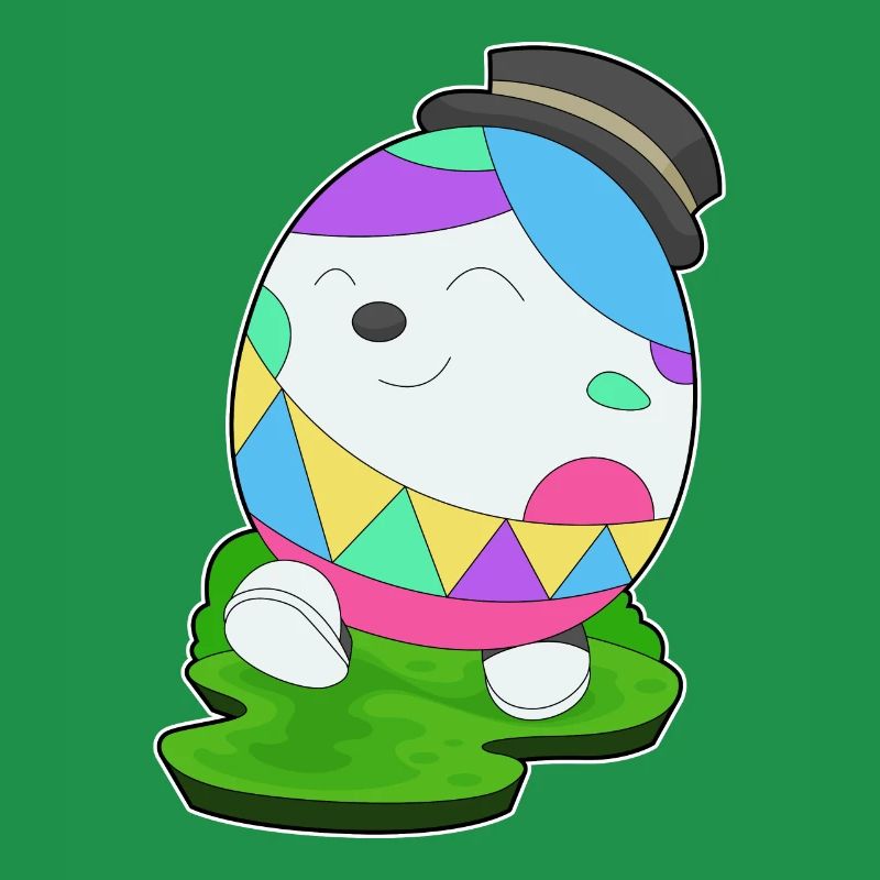 Easter Easter Egg Cylinder