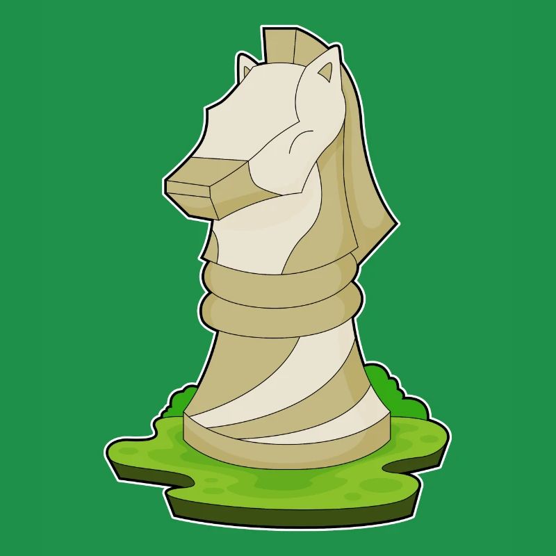 Schachfigur Springer Schach