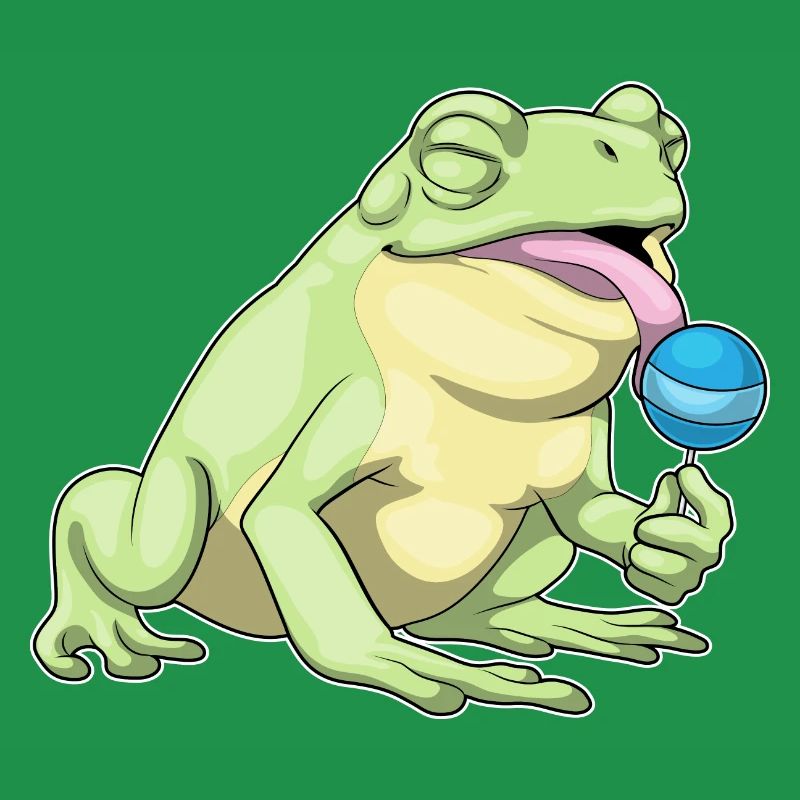 Frog Lollipop