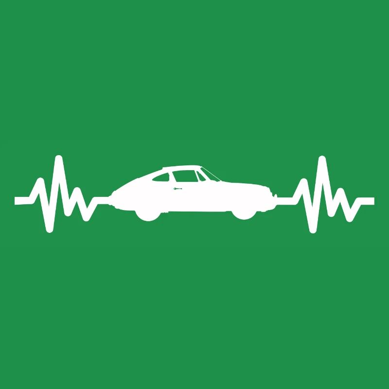 Oldtimer Auto Wagen Herzschlag Style