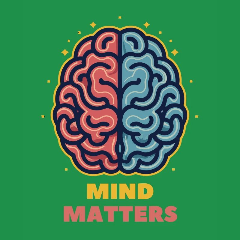 Mind Matters - Brain Illustration