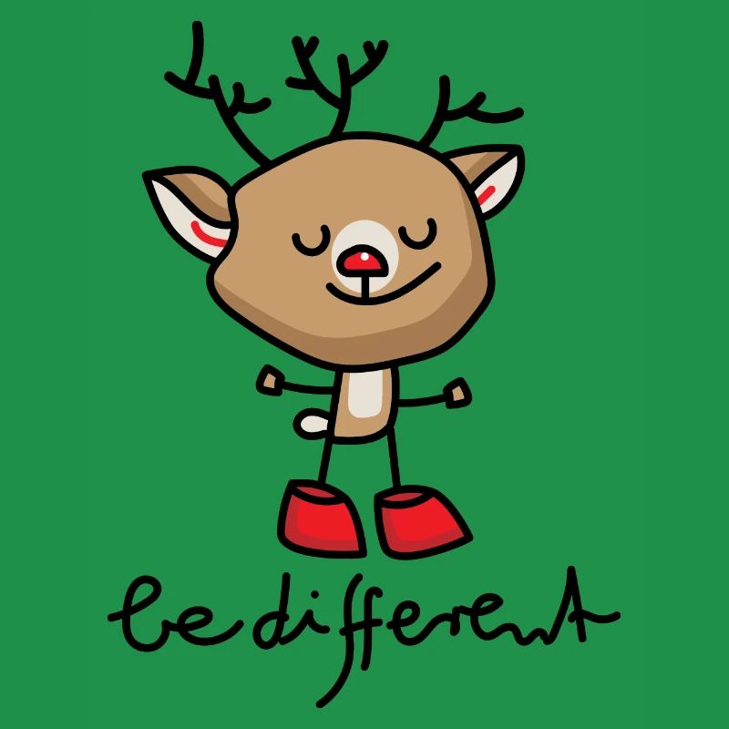 Reindeer - be different Christmas