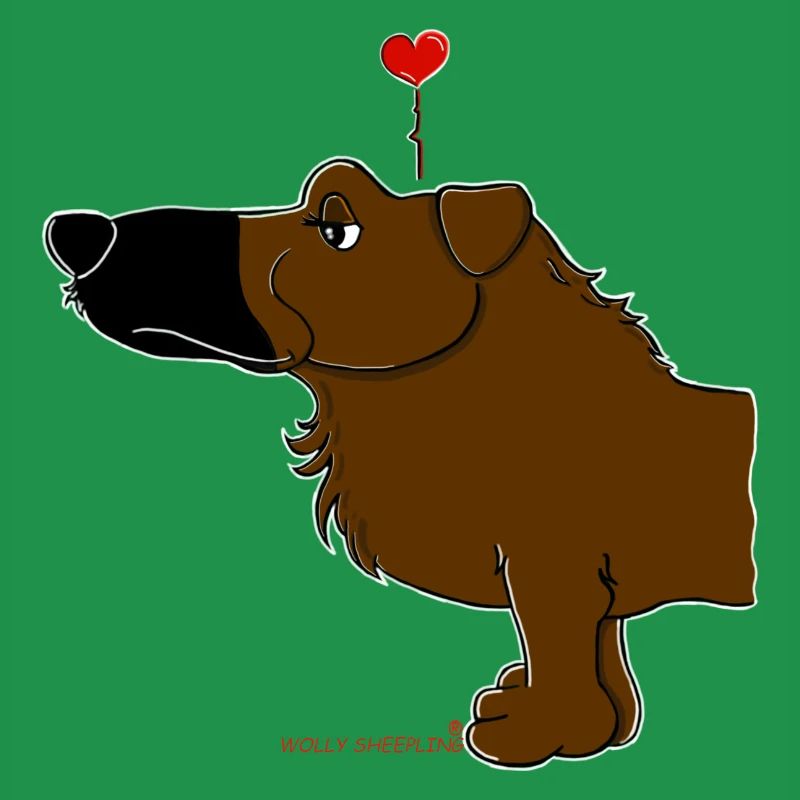 Comic - Hund "Balou" Wolly Sheepling