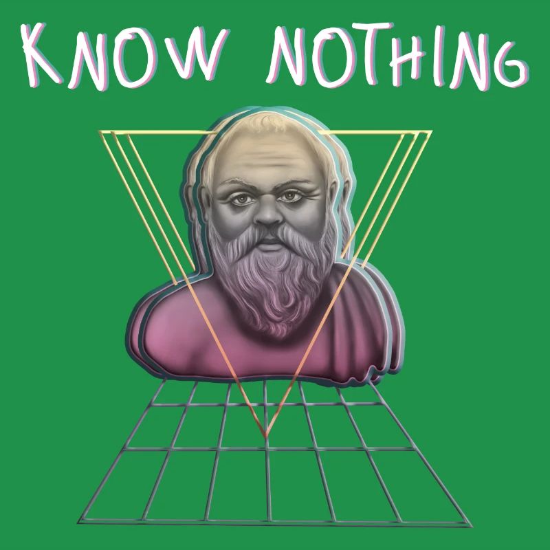 Know Nothing Socrates Vaporwave
