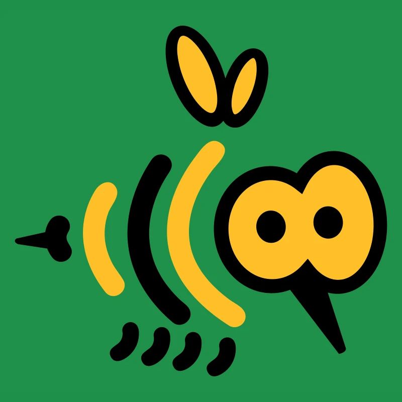 Small bee with sting - Design bee