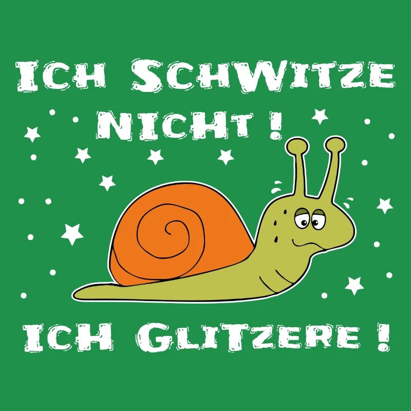 Ich schwitze nicht ich glitzere