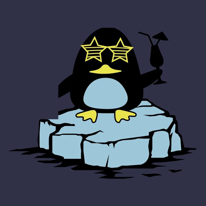 beach pinguin eisscholle