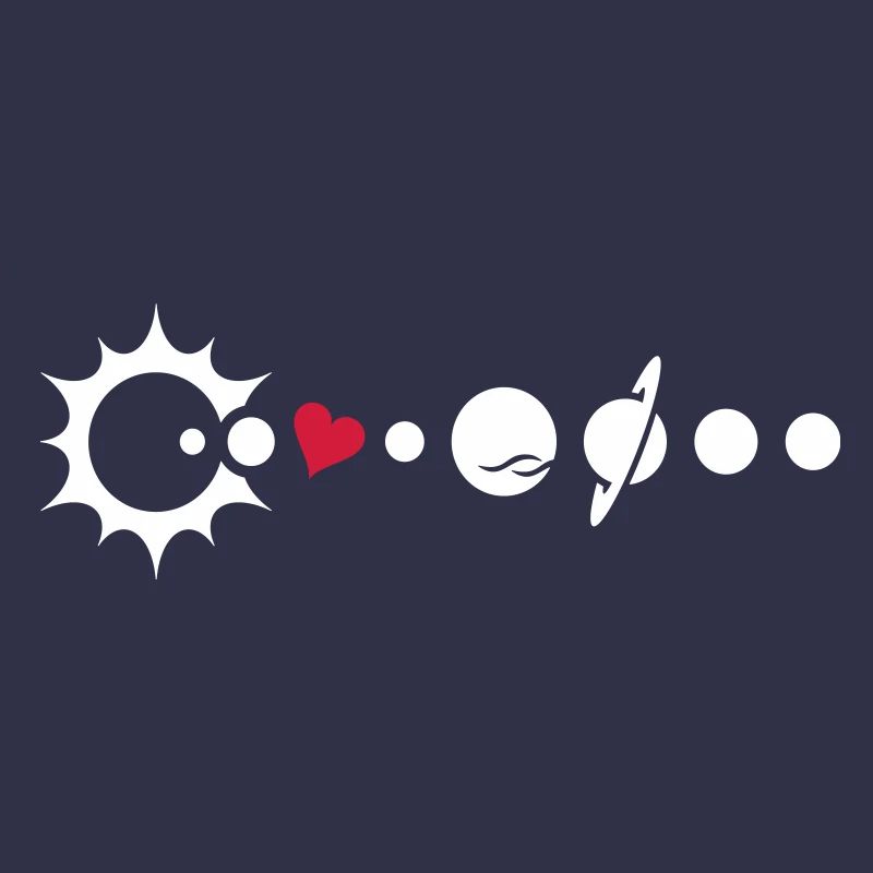 Solar System (Earth is Love) (Vector)