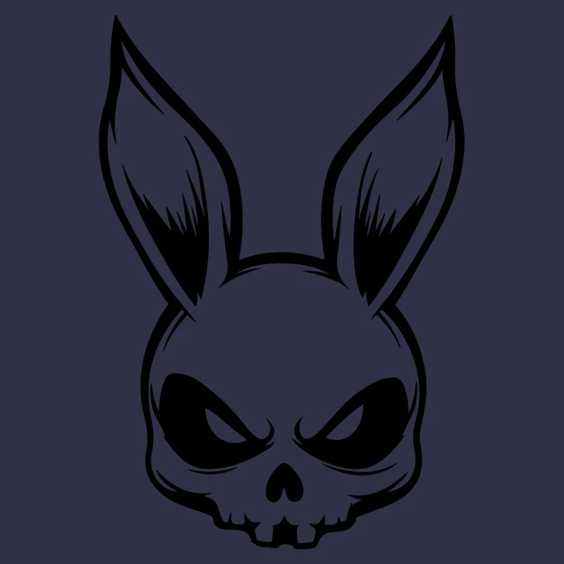 Bunny Skeleton Skull