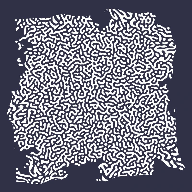 turing pattern weiss - Würmchen