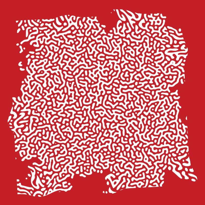 turing pattern weiss - Würmchen