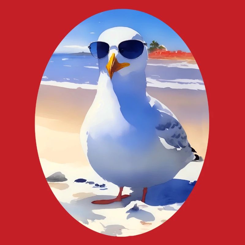 Coole Möwe