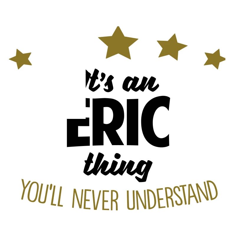 It's an eric name thing stars never under