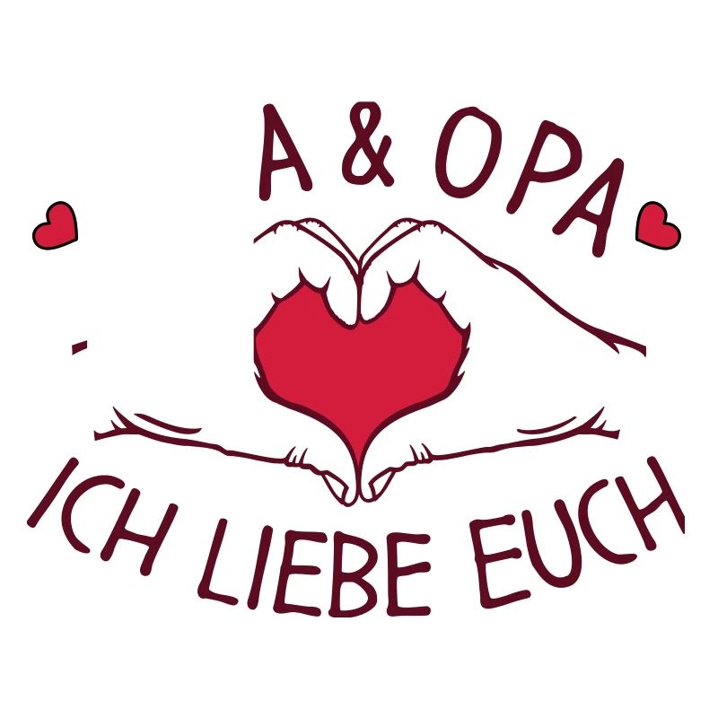 Oma und Opa ich liebe Euch