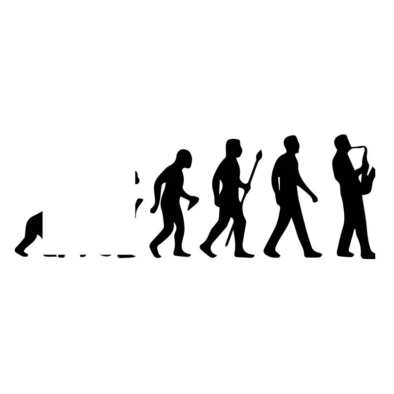 JAZZ EVOLUTIONSTHEORIE SHIRT!