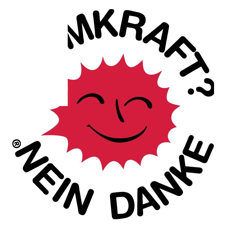 Nuclear power? No thank you! Logo smiling sun