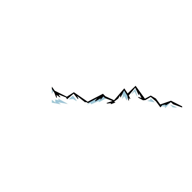 BERGE Mountains Landscape Silhouette Panorama