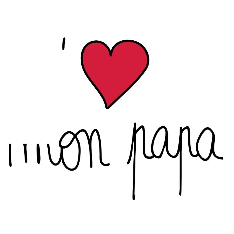 J'aime mon papa