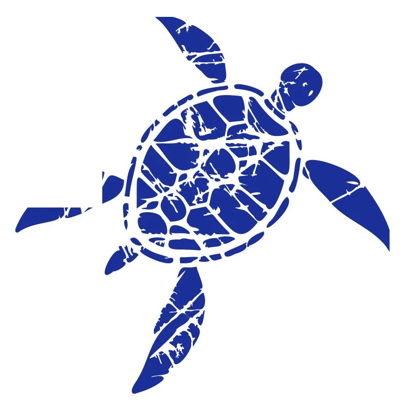 Turtle Pattern Cracks Scratches Vintage Retro