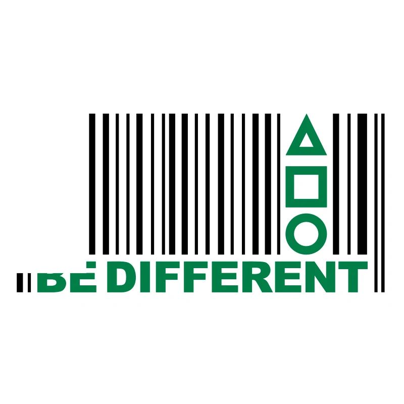 Be Different - Symboles - Barcode - code à barres