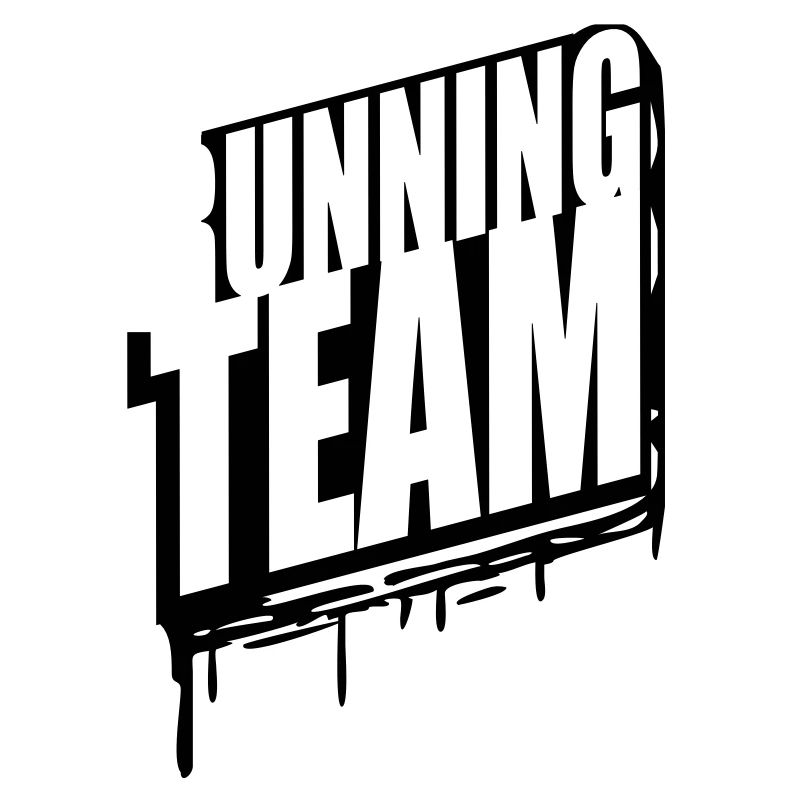 En cours d'exécution équipe groupe équipage runner