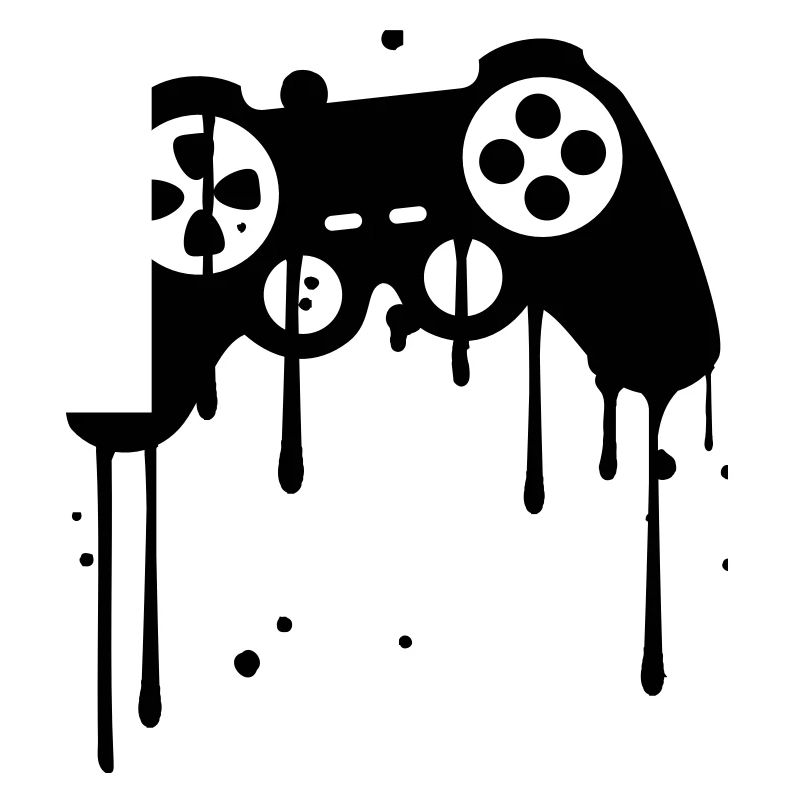 controller graffiti tropfen klex farbe spritzer