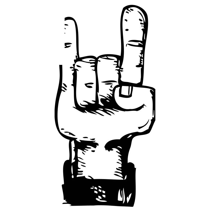 Rock and roll de la main