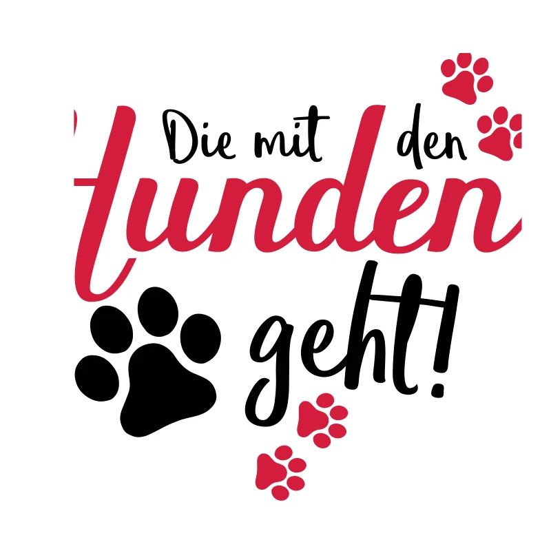 die mit den hunden geht