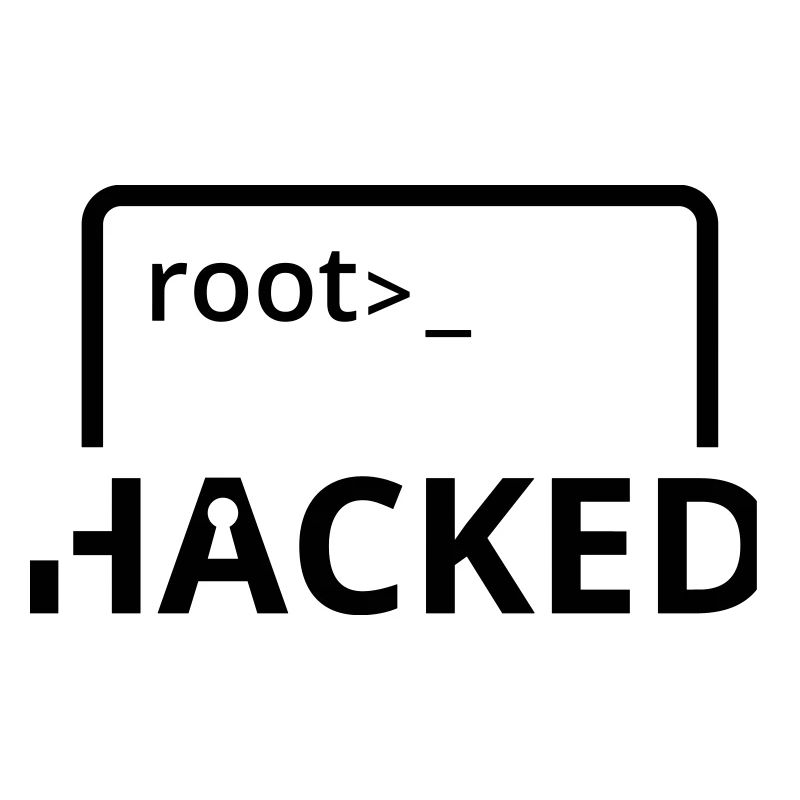 Hacked Hacker programmeur informatique