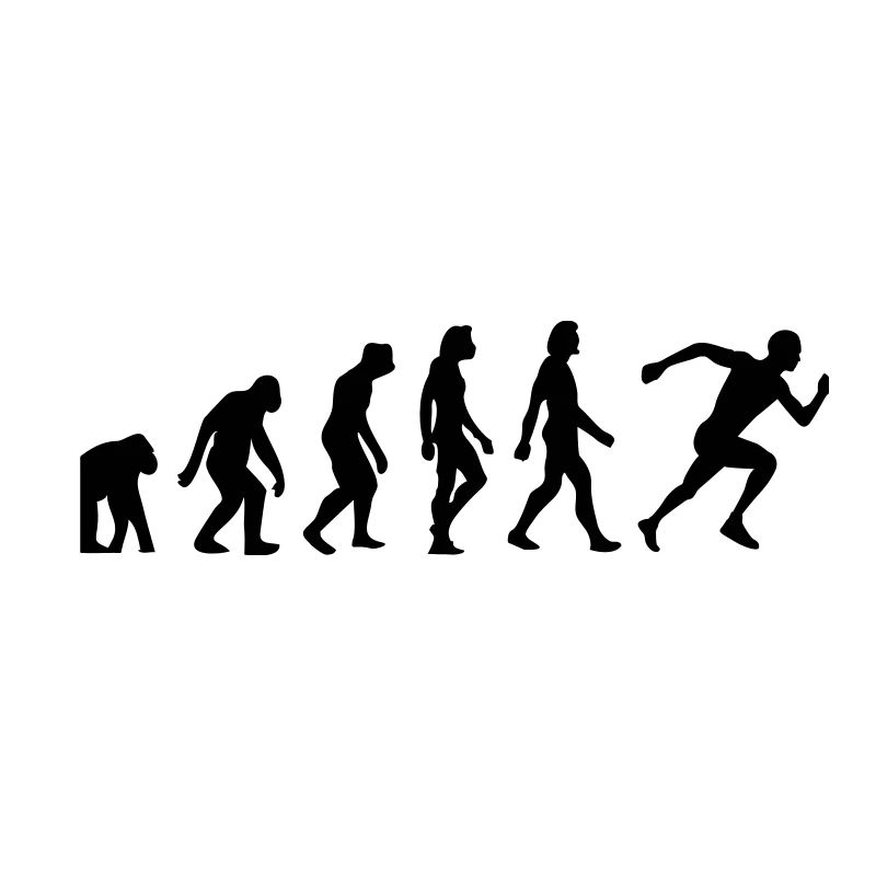 Die Evolution von Laufen