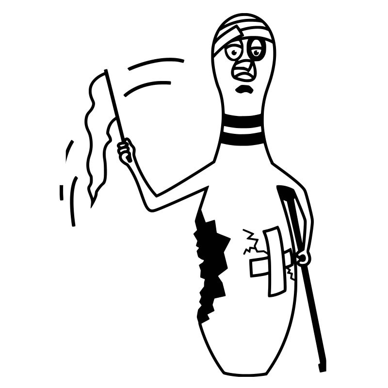 drapeau blanc