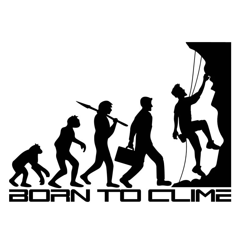 né pour gravir l'évolution évolution née raide