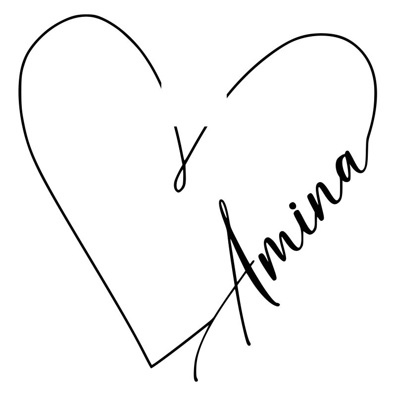 Amina Name Heart Line