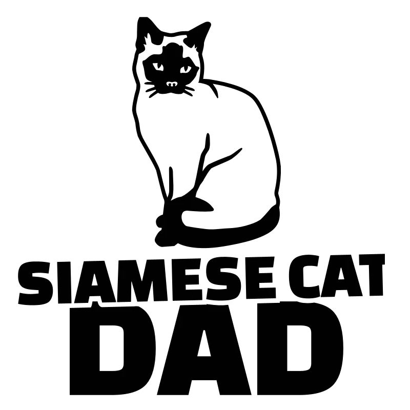 Siamese cat Dad
