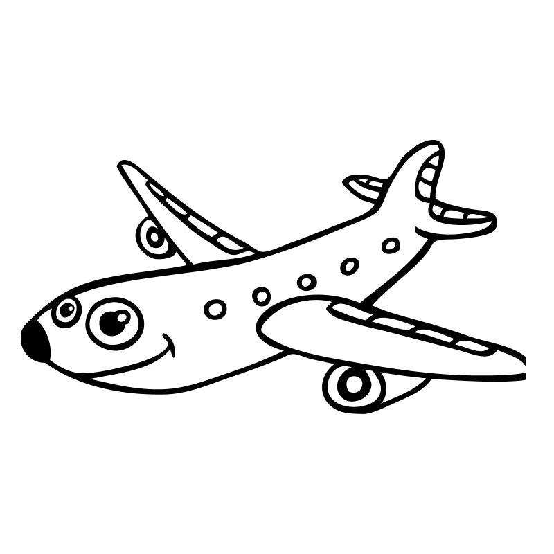 drawing airplane comics aviation planes funny