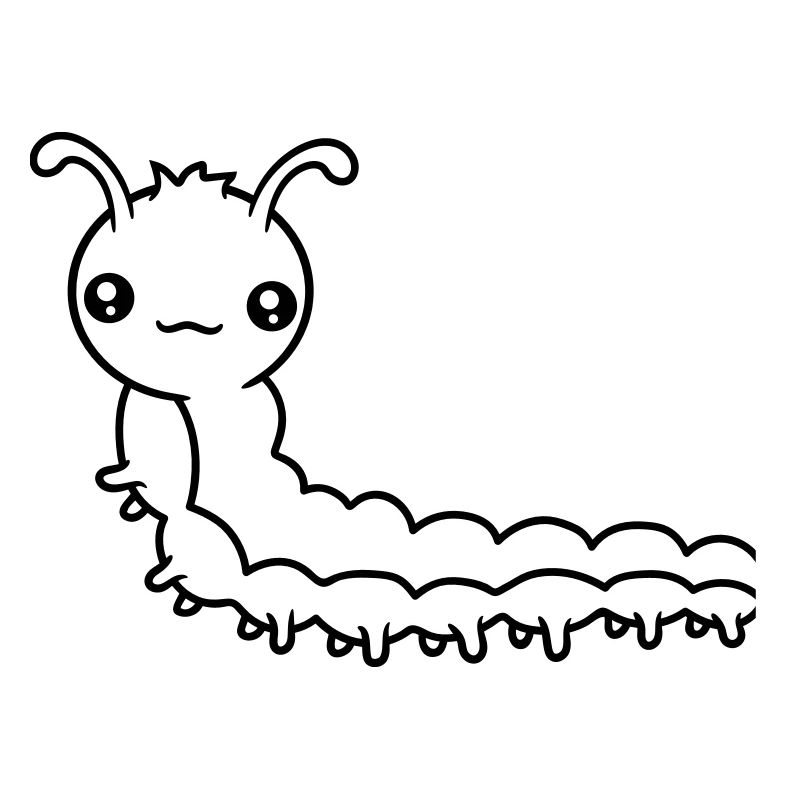 small baby child worm crawling snail crawling cate