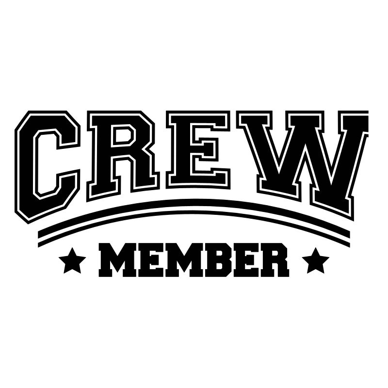 Cool Crew Member Logo Design